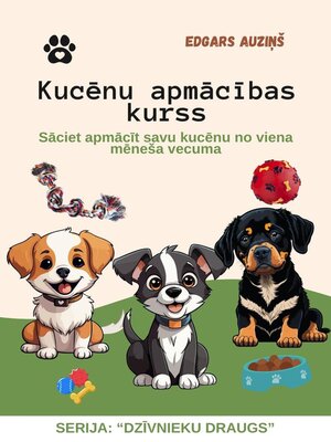 cover image of Kucēnu apmācības kurss